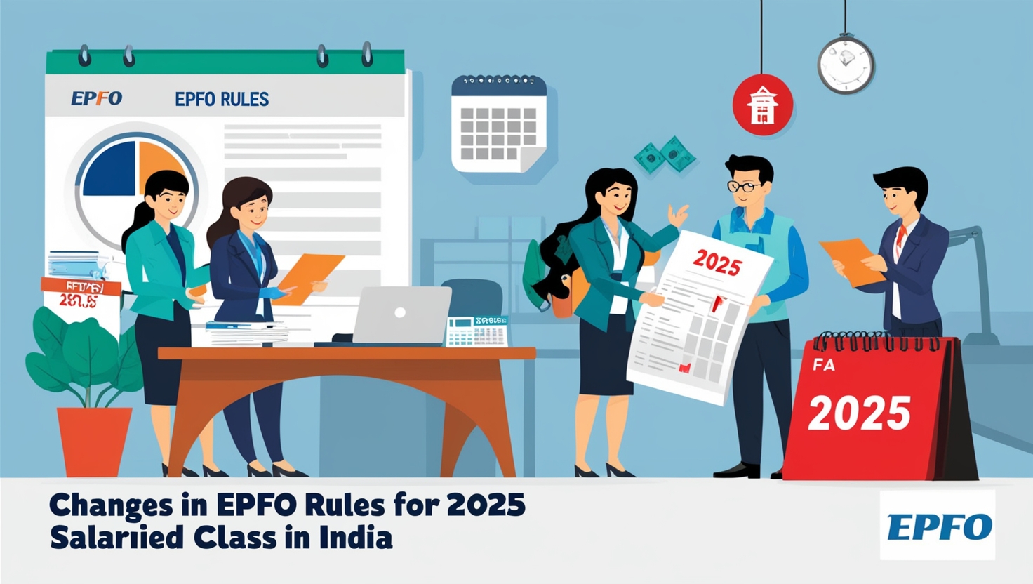 EPFO New Rules: 2025 में PF में होंगे बड़े बदलाव, नौकरीपेशा लोगों के लिए क्या है विशेष